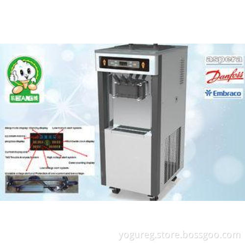 Low Noisy Yogurt Ice Cream Machine With Pre-Cooling System